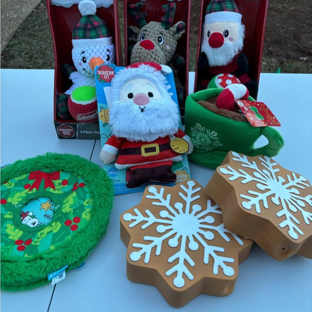 Christmas Dog Toy - Assortment of Various Pet Toys - choose One all are BNWT